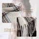 thumbnail image 3 of Bufanda de invierno para mujer, chal de cachemira con borlas y cuadros grandes, bufandas de gran tamaño, bufandas cálidas y acogedoras para invierno y otoño, 3 of 5