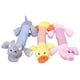 thumbnail image 1 of Juguete de peluche de elefante de cuatro patas para mascotas, juguete para perro con forma de cerdo y pato rosa a rayas que hace sonidos, 1 of 5