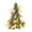 Gold, variant on TERGAYEE Creative Small Christmas Tree with Sequins Tree Leaf Decoration, Desk Decor Christmas Decorations Tabletop Christmas Trees Christmas Gifts for Women