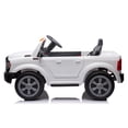 thumbnail image 4 of Arnahaishe 12V Electric Ride On Car Toys with Parents Control, 3-speed Adjustment,Bluetooth and Music, Gift Pickup For Kids Aged 3-5, White, 4 of 12