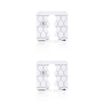 thumbnail image 3 of Cateissary Regla para acolchado transparente, plantilla de posicionamiento de acrílico para costura, accesorios para manualidades DIY, Type2 NO2, 3 of 6