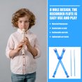 thumbnail image 4 of OUNONA 2Pcs Soprano Recorders Flute for Children Polystyrene 8-Hole Design Music Playing, 4 of 7