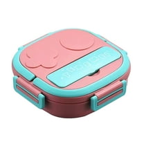 MOPOOR Stainless Steel Bento Box Adult – Reusable Stainless Steel Lunch Box for Hot Food with Durable Plastic & Soft Rubber Cover – Insulated Lunch Containers with Spoon & Chopsticks