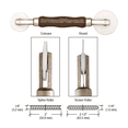 thumbnail image 2 of CRL Heavy-Duty Combination Nylon Wheel Screen and Spline Roller S5NK7N, 2 of 2