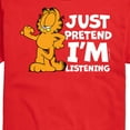 thumbnail image 3 of Garfield - Pretend I'm Listening - Men's Short Sleeve Graphic T-Shirt, 3 of 5