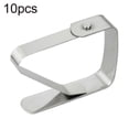 thumbnail image 2 of leaveforme 10Pcs Tablecloth Clips,Picnic Table Cloth Cover Clamps Holder Stainless Steel for Outdoor, Patios, Camping, Wedding, Party, 2 of 7