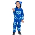 thumbnail image 2 of PJ Masks Catboy Toddler Boys Zip Up Costume Coverall Toddler to Big Kid, 2 of 5