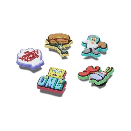 Crocs SpongeBob SquarePants Jibbitz ,5-Pack