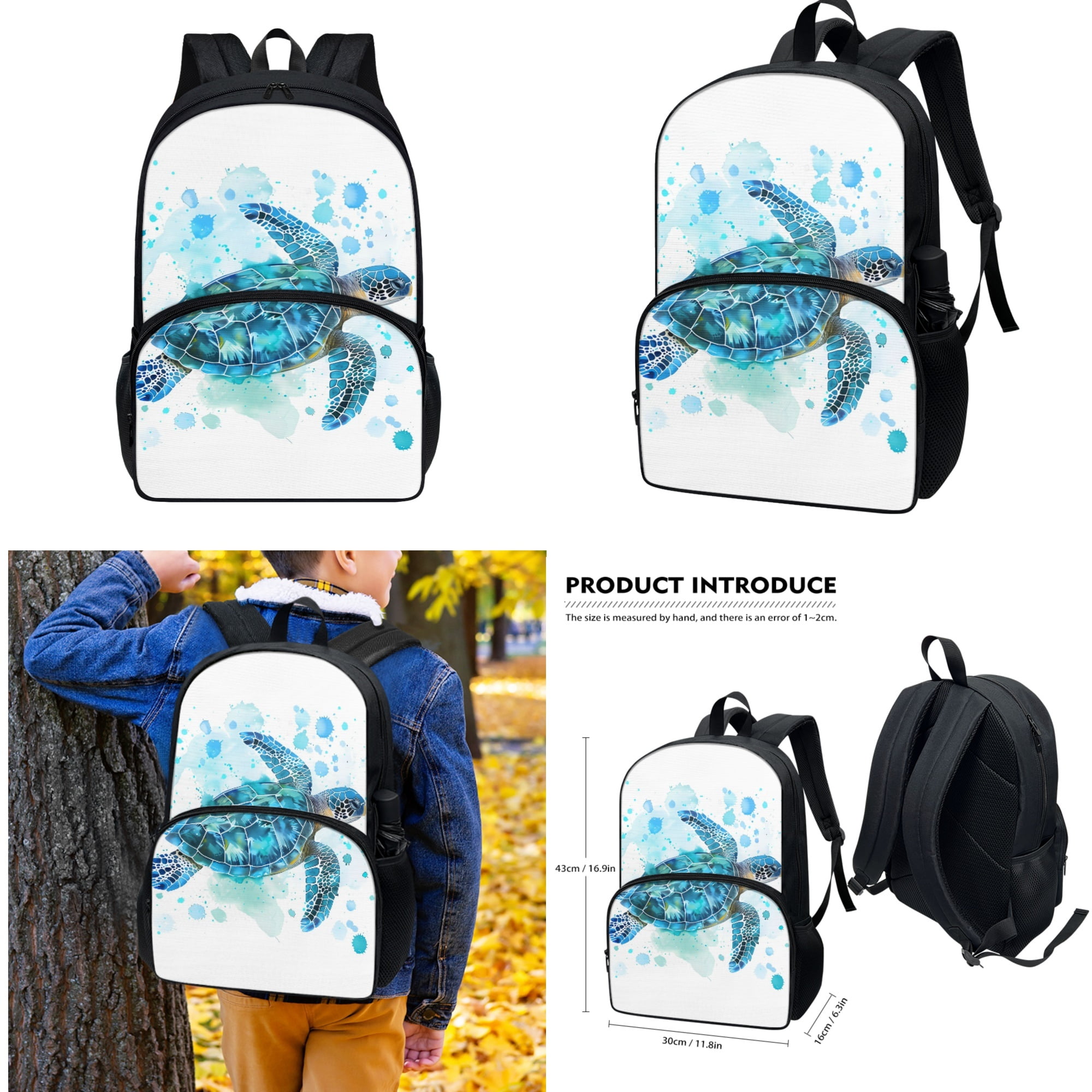 手提げ・レッスンバッグ・入園グッズ Outdoor-Inspired 4-Piece Bags for School SUSHANG Female Students Fashion Outdoor Leisure School Bag