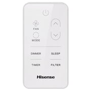Hisense 8000 BTU 115V 350 Sq. Ft. Window Inverter Air Conditioner, White, AAW08TW26
