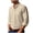 Khaki, variant on Half Sleeve Button Down Shirt for Men Cotton Collared Mens Shirt Solid Color Casual Tee with Pocket Men Collar Shirt Button