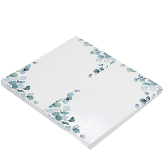 50 Pcs Seat Card Buisness Cards Card Stock Paper Place Name Cards Table Tent Placecards Seating Cards Name Cards Banquet