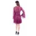thumbnail image 2 of Scully Women's Lace Crochet Bell Sleeve Dress Wine X-Large  US, 2 of 2