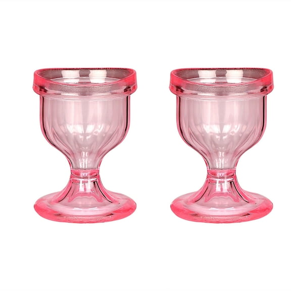 Eye Wash Cup Set of 2 for Keep Your Eyes Clean and Healthy Pink Color