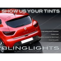 Renault Clio Tinted Smoked Tail Lamp Light Overlays Kit Protection Film