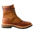 thumbnail image 2 of TWISTED X Male 8in CellStretch Lacer Distressed Saddle and Cognac Boots, Size: 9.5, Width: D, 2 of 5