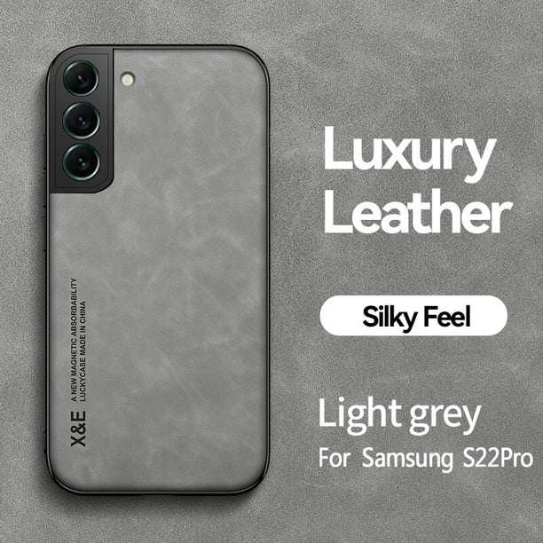 Funda magnética para Samsung Galaxy, protector de cuero a prueba de golpes, S23, S22, S21, S20 FE, S8, S9, S10 Plus, S10E, S, Note 10, 20, Ultra, 8, 9 Fivean unisex