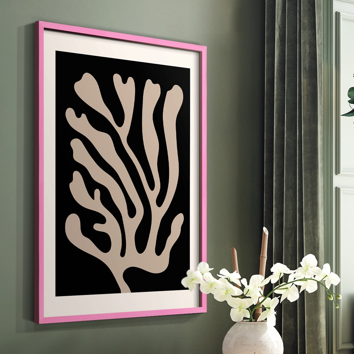 Matisse CCXXXI in Solid Wood 8 x 10 Framed Print