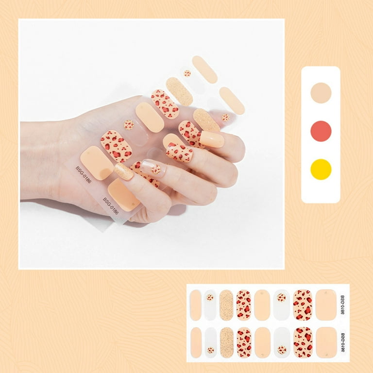 Spring Nail Foil Wraps - Adhesive Decals For Manicure And Nail Art - Easy  To Apply And Remove - Perfect For Diy Nail Artists And Salon Professionals  - Temu Germany