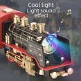 thumbnail image 2 of Tren eléctrico pequeño, coche de juguete para niños, juego de simulación de tren de alta velocidad, modelo de tren de control remoto a vapor retro para niños, 2 of 4
