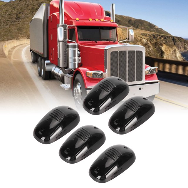 Luz de marcadora de cabina ANGGREK 5 Piezas 12 V para Camioneta Yate