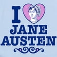 thumbnail image 2 of CafePress - I Love Jane Austen Infant Bodysuit - Baby Light Bodysuit, Size Newborn - 24 Months, 2 of 4