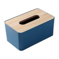 thumbnail image 2 of Organizador De Caja De Pañuelos De Plástico Con Tapa De , Larga Vida útil, Diseño A Prueba De Polvo, Decoración Sofisticada, De Pañuelos Conveniente, 2 of 7