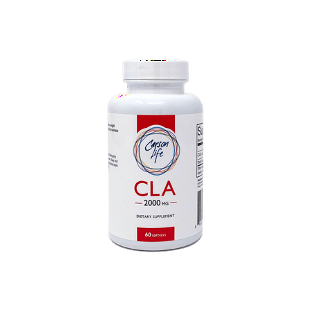 CARSON LIFE CLA Appetite Suppressant, Unflavored, 1000mg, 60 Count