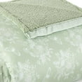 thumbnail image 3 of Shavel Home Products Micro Flannel® Reverse to Sherpa Electric Blanket, Twin, Toile Celadon, 3 of 3