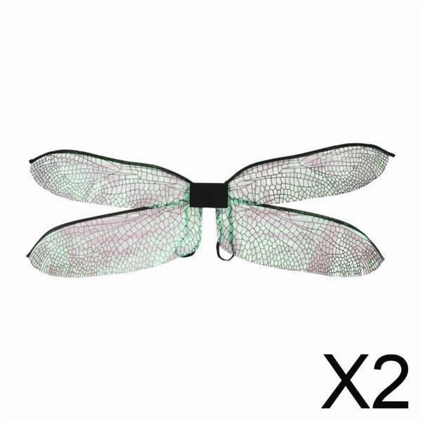 Ala de libélula de hada,Ala de libélula de hada para niños,adultos,niñas y mujeres,Accesorios para disfraz de hada de alas de hada para cosplay,Disfraz de princesa con alas de elfo para