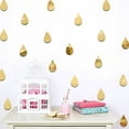 thumbnail image 3 of 22pcs Acrylic 3D Mirror Movable Wall Sticker Water Drop Wall Sticker DIY Mirror Living Room Wall Sticker, 3 of 8