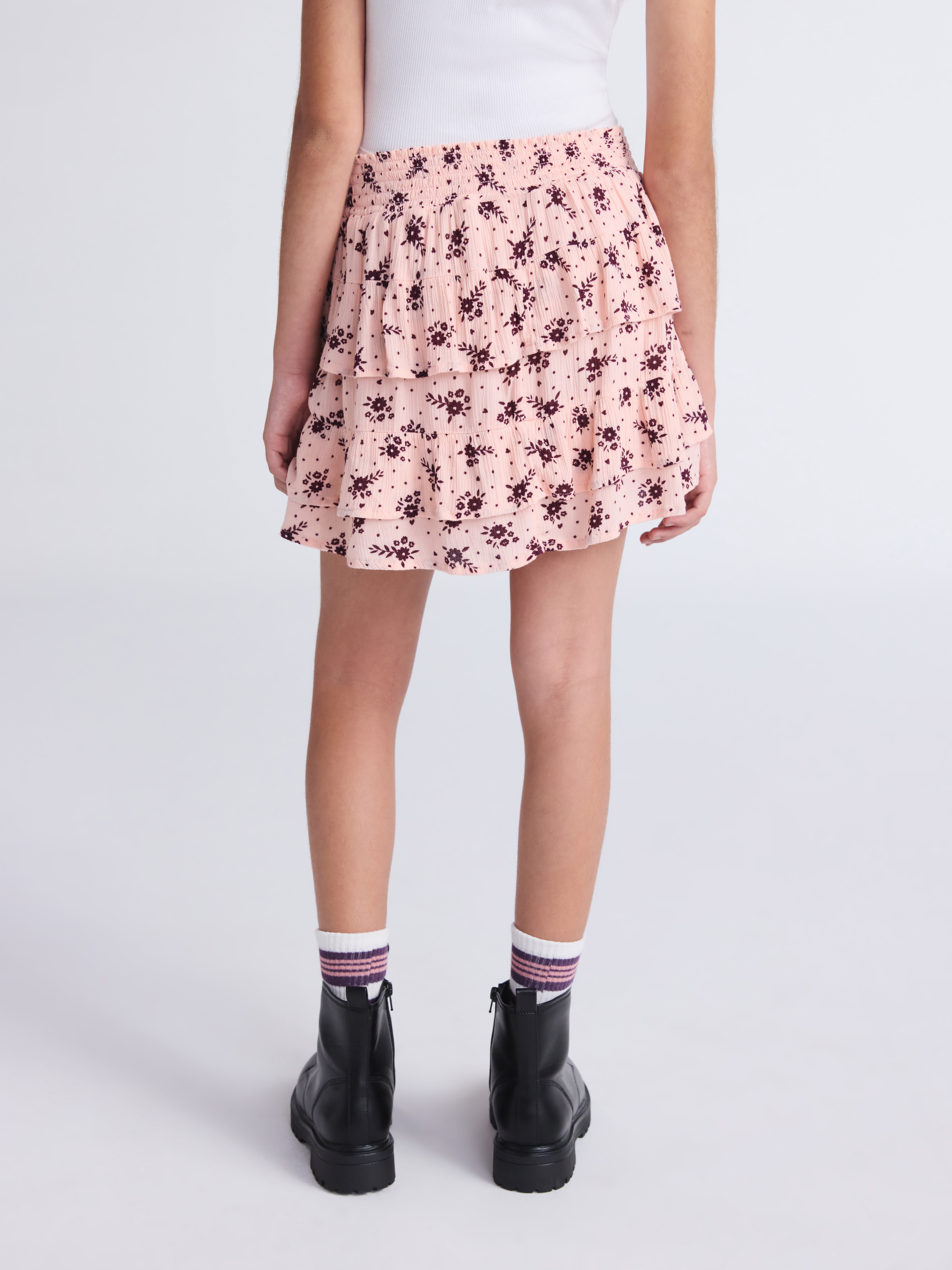 Weekend Academy Girls Tiered Ruffle Skirt, Sizes 4-18