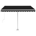thumbnail image 2 of vidaXL Store Manuel Rétractable Autoportant 300x250 cm Anthracite, 2 of 4