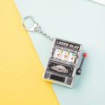 thumbnail image 3 of 6 Pcs Keychain Toys Slot Machine Key Chain Fun Car Jewelry Key Chain Kids Funny Gag Toys, 3 of 4