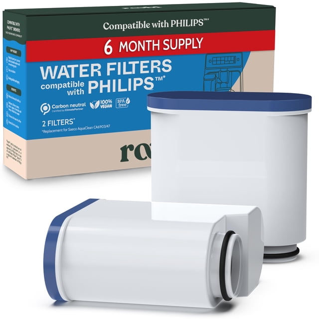 Filtros de agua Roobi Philips compatibles con Philips Saeco