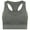 Ebony Grey, variant on Womens Dont Sweat It II Sports Bra