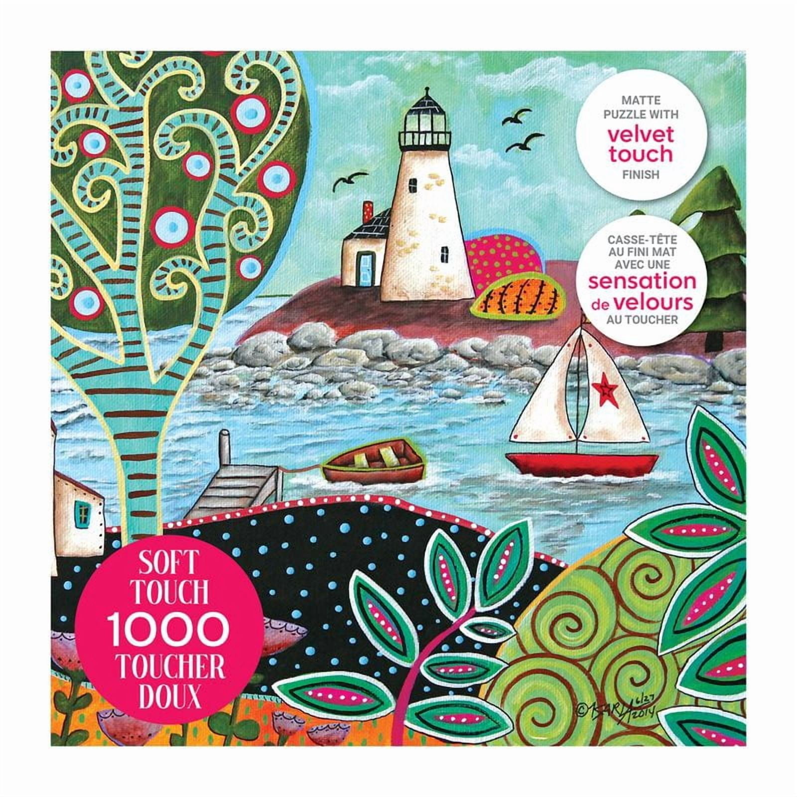 Soft Touch 1000pc - Whimsical Lighthouse Bay