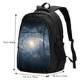 thumbnail image 5 of Cauagu The Galaxy Print Travel Laptop with USB Charging Port,Extra Large Backpack College Backpack Business Work Bag Casual Daypack Perfert for Men Women, 5 of 7