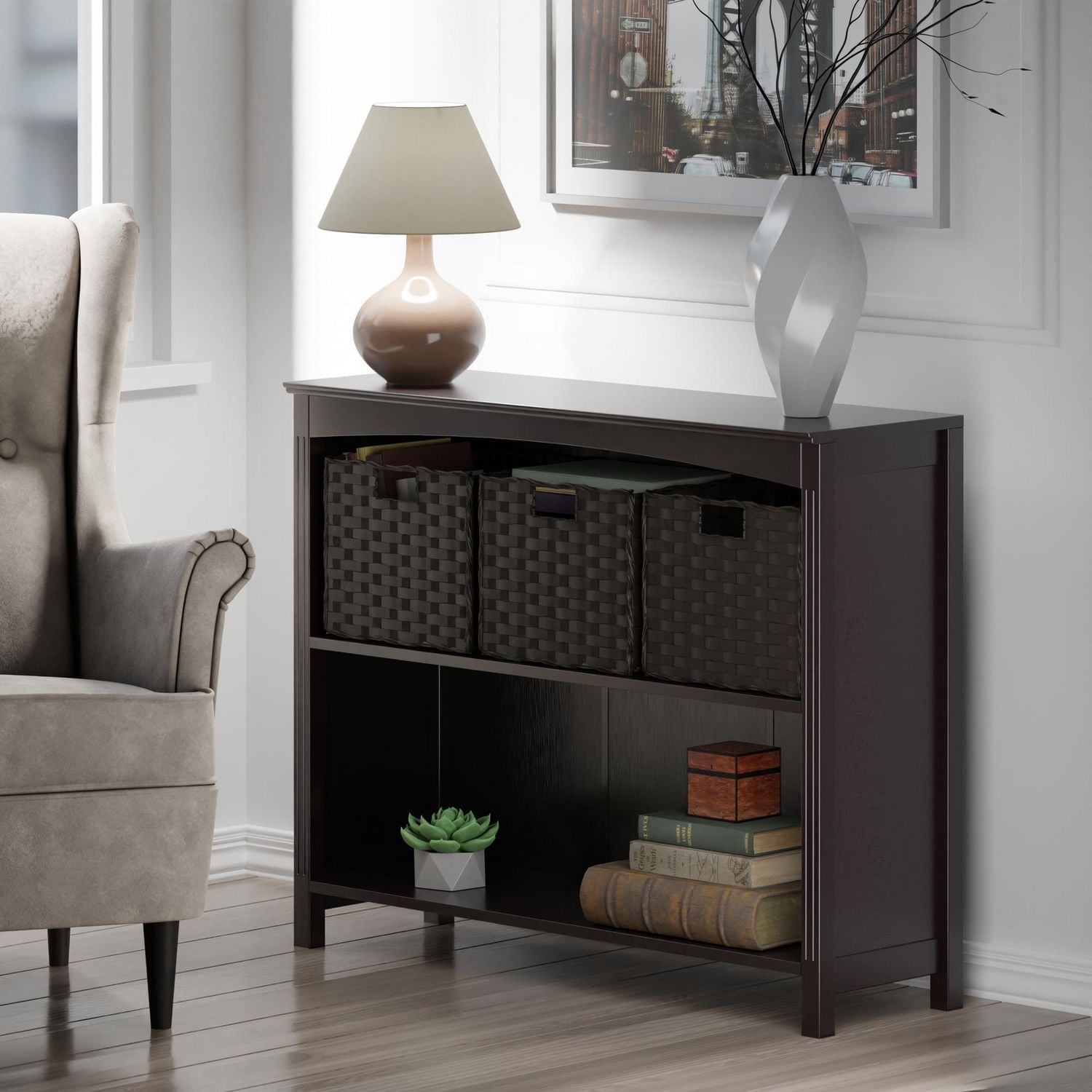 Terrace 4pc Storage Shelf with Baskets
