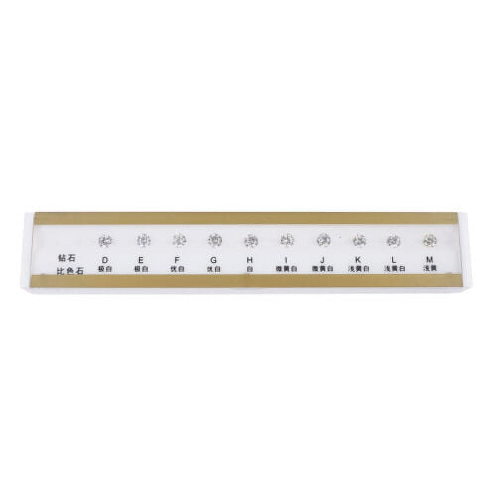 GIA Color Scale Diamond Color Grading Grader Set Color Tester D-M Diamond Color