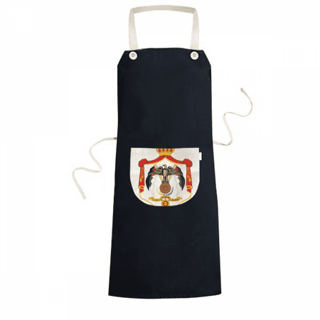 

Jordan Asia National Emblem Apron Bib Sarong Cooking Baking Kitchen Pocket Pinafore