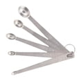 thumbnail image 1 of AMLESO 5x Small Measuring Spoons for Dry and Liquid Mearure Tools Baking Fits in Spices, 1 of 8