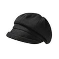 thumbnail image 3 of Bovemsi Beret Hats for Women Newsboy Cap Visor Soft Panels Vintage Cabbie Hat Girls Artist Beret Cap, 3 of 7