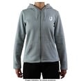 thumbnail image 1 of Sudadera Wilson Talla M Deportiva Abierta con Cierre y Capucha de French Gris Jaspe e, 1 of 4