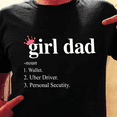 thumbnail image 4 of Men’s Funny Girl Dad Graphic T Shirt –Defined T Shirt - Birthday Gift T Shirt – Casual Short Sleeve Tee – Father’s Day Gift for Him, 4 of 5