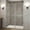 Chrome, variant on SDR985-NBR-57-10 Nautis 57" Wide X 72" High Frameless Hinged Shower Door - Bronze