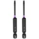 thumbnail image 1 of Uxcell 2pcs T10 Torx Impact Bit de destornillador 1/4" Punta hexagonal 2.8" Largo Magnético Sin agujero, 1 of 7