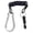 Black, variant on CZSCPDAW Stainless Steel Trailer Breakaway Cable with Coiled Spring, Carabiner and Pull Pin for RVs and Boats
