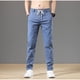 thumbnail image 4 of Pantalones casuales rectos negros elegantes de corte ajustado para hombre, nuevos pantalones holgados de tendencia clásica con bolsillos estilo Harajuku Y2k para hombre, 4 of 4