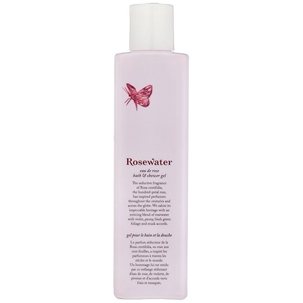 Crabtree & Evelyn Crabtree & Evelyn Bath and Shower Gel, Rosewater, 8